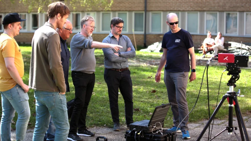 Camera for field work. Photo: Per Melander